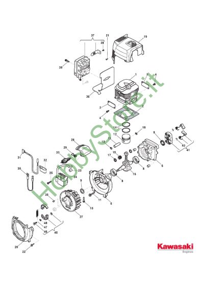 Picture of Motore - Cilindro, Pistone, Albero Motore