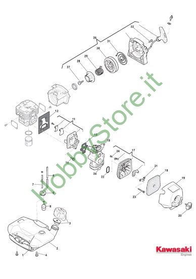 Picture of Motore - Carburatore,Avviatore