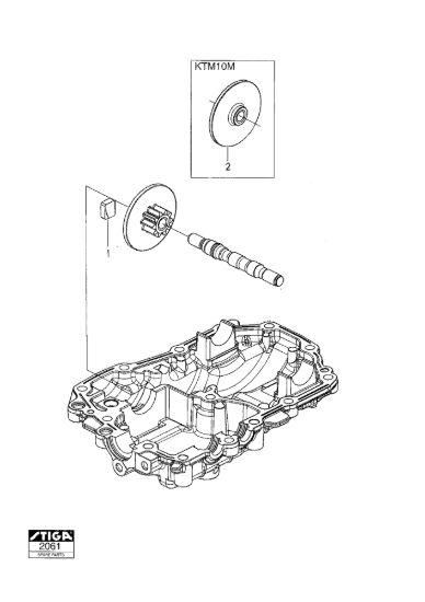 Picture of Kanzaki Transaxle Ktm10F-Ktm10M Brake