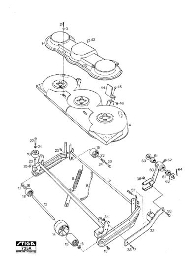 Picture of MowerDeck 102M Frame