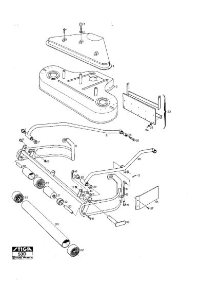 Picture of Mower Deck 85B Frame