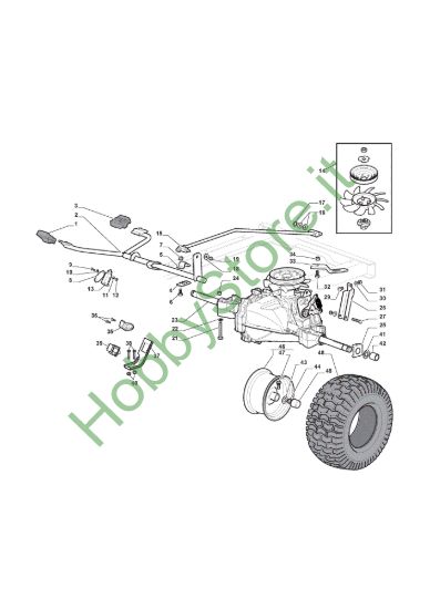 Picture of Trasmissione Idrostatica - Hydrogear