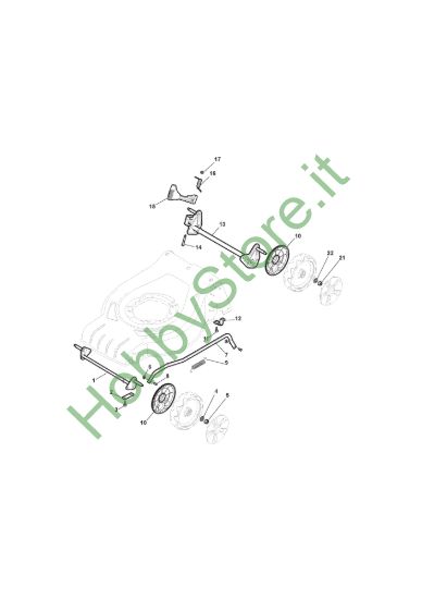Picture of Regolazione Altezza di Taglio