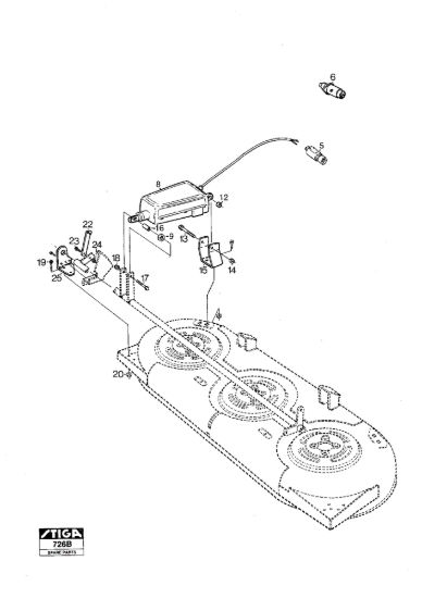 Picture of Mower Deck 121M Electric Control