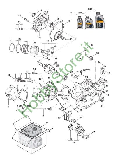 Picture of Motore - Pistone, Albero Motore