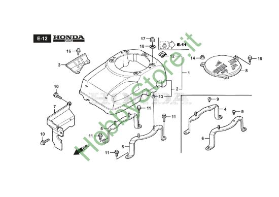 Picture of Convogliatore Ventola Motore