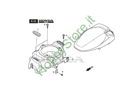 Picture of Convogliatore Ventola Motore