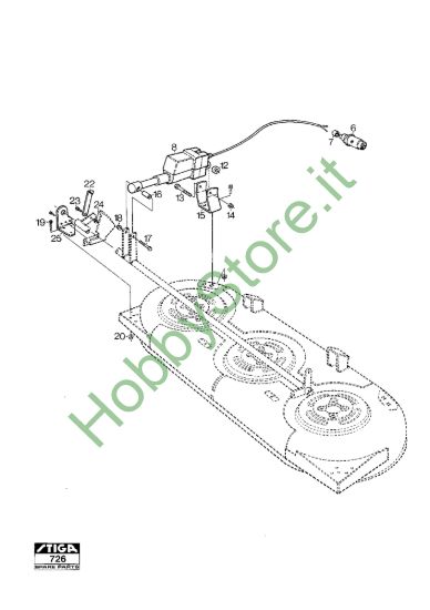 Picture of Mower Deck 121M Electric Control