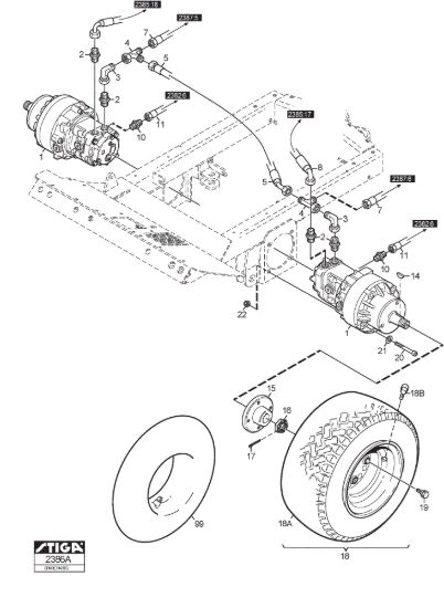Picture of Wheel engine-front