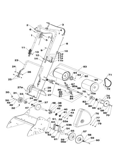Picture of Opc/Clutch Levers,Control Cables,Rear Rollers