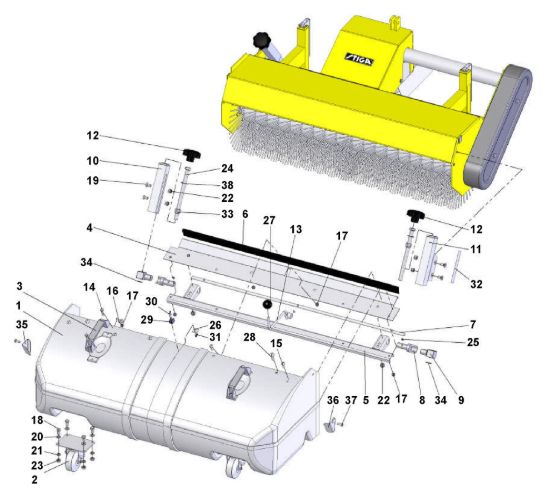 Picture of Lawn sweeper