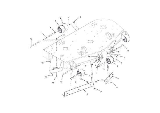 Picture of Anti-Scalp Wheels And Baffle