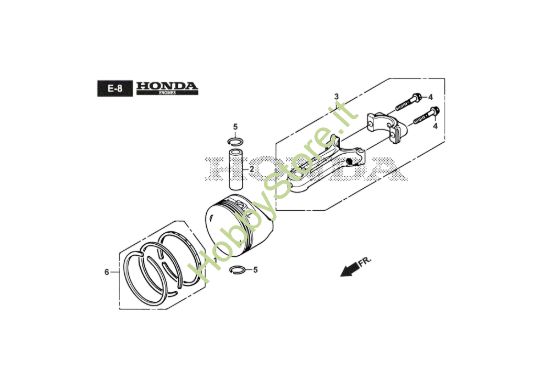 Picture of Pistone/Biella Motore