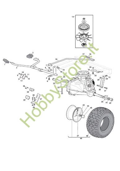 Picture of Trasmissione Idrostatica - Hydrogear