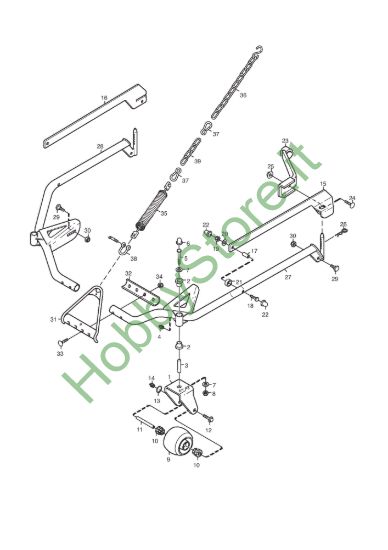 Picture of Mower Deck 125 Combi Pro Frame