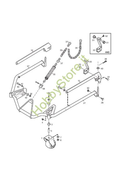 Picture of Mower Deck 110 Combi Pro Frame