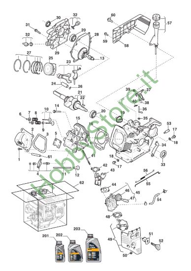 Picture of Motore - Pistone, Albero Motore