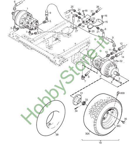 Picture of Motore Ruote Anteriore