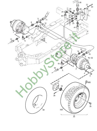 Picture of Motore Ruote Posterire