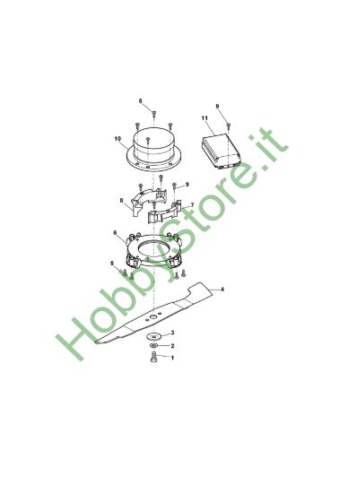 Picture of Motore Elettrico/Lama