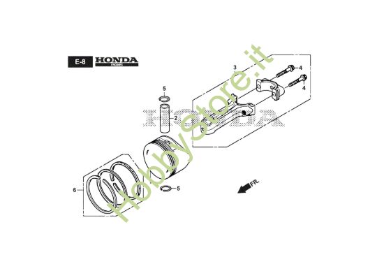 Picture of Pistone/Biella Motore