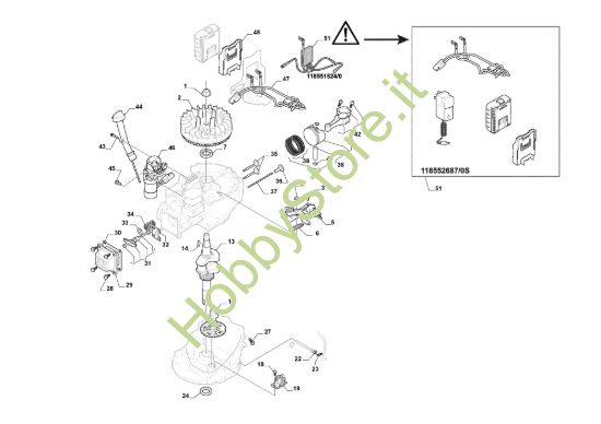 Picture of Motore - Pistone, Albero Motore