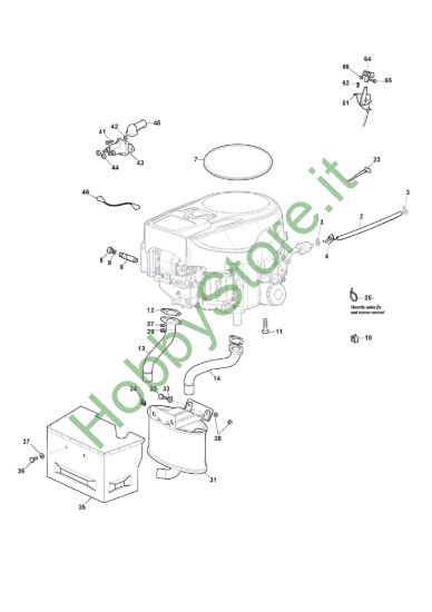 Picture of Motore - STIGA 17-19Hp