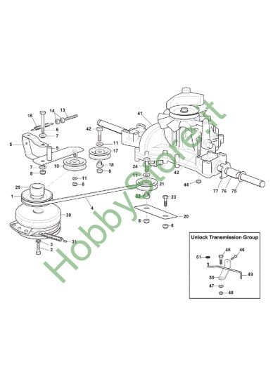 Picture of Gruppo Trasmissione Tuff Torq con Frizione Elettromagnetica