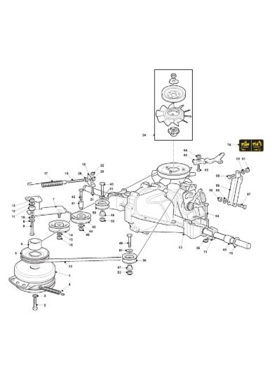 Picture of Gruppo Trasmissione Hydrogear con Frizione Elettromagnetica
