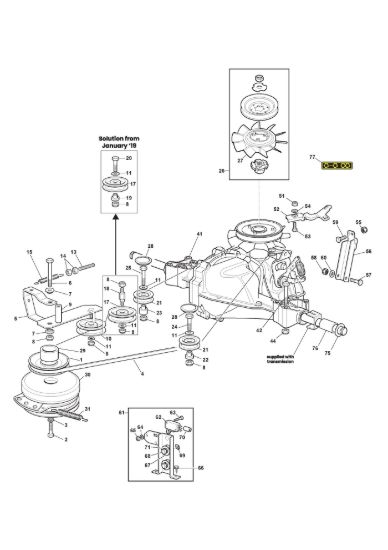 Picture of Gruppo Trasmissione HYG con Frizione Elettromagnetica Warner