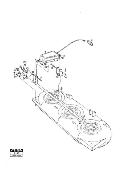 Picture of El. Mowing Height Adj (Fits 102M-121M)