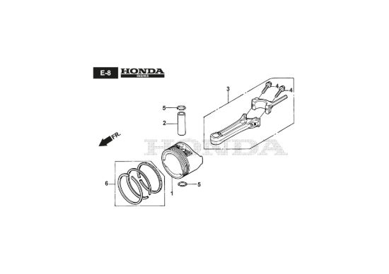 Picture of Pistone/Biella Motore