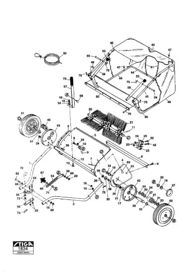 Picture of Lawn Sweeper 30"