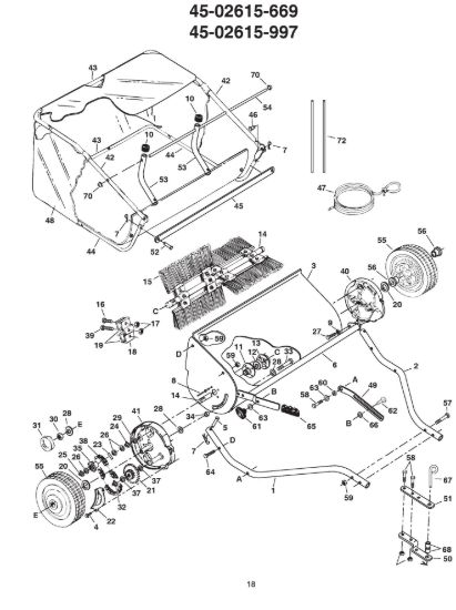 Picture of Lawn sweeper 42"