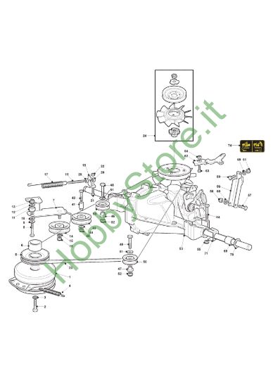 Picture of Gruppo Trasmissione Hydrogear con Frizione Elettromagnetica