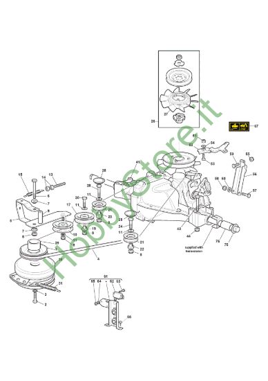 Picture of Gruppo Trasmissione HYG con Frizione Elettromagnetica Warner