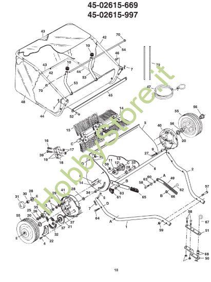 Picture of Lawn sweeper 42"