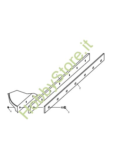 Picture of Rubber scraper blade 120 cm
