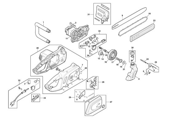 Picture of Motosega Elettrica