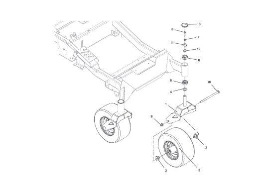Picture of Front Caster Wheels
