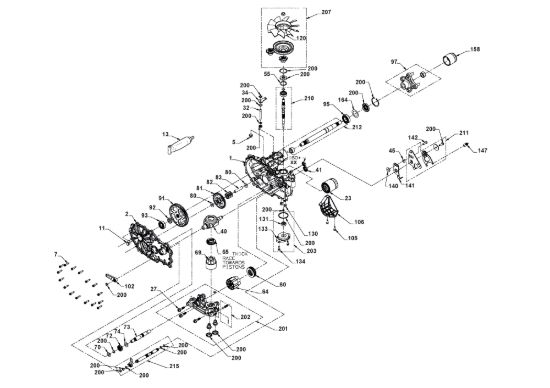 Picture of ZTR_5TR2(Transmission Unit (Hydrogear ZT3100), Right)