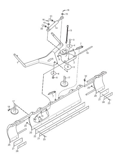 Picture of Snow Blade Hydraulic