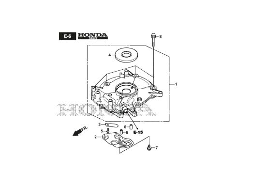 Picture of Coperchio Carter Motore
