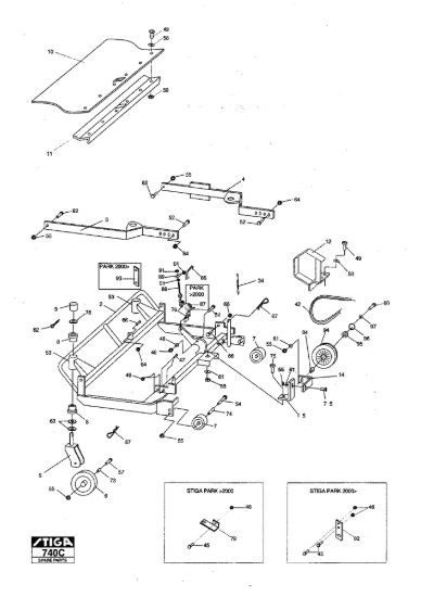 Picture of Flail mover/lawn rake