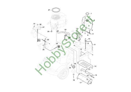 Picture of Motore - STIGA ST 550/600 Twin