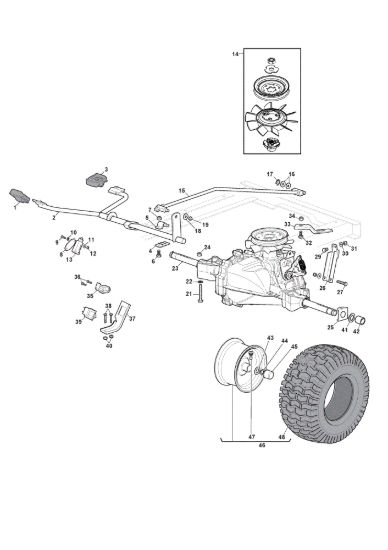 Picture of Trasmissione Idrostatica - Hydrogear