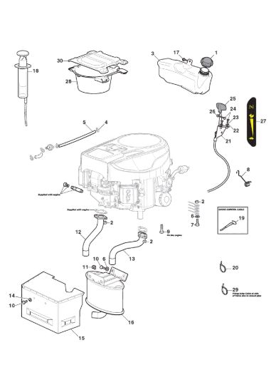 Picture of Motore - STIGA 17-19-21Hp