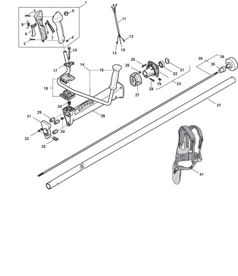Picture of Impugnatura-trasmissione