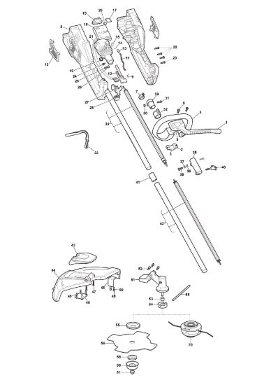 Picture of Decespugliatori a Batteria
