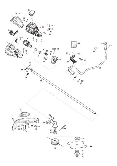 Picture of Decespugliatore a Batteria 80V